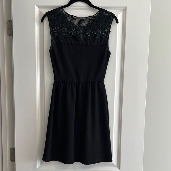 Black Sequin Embellished Mini Dress - Picture 1 of 5